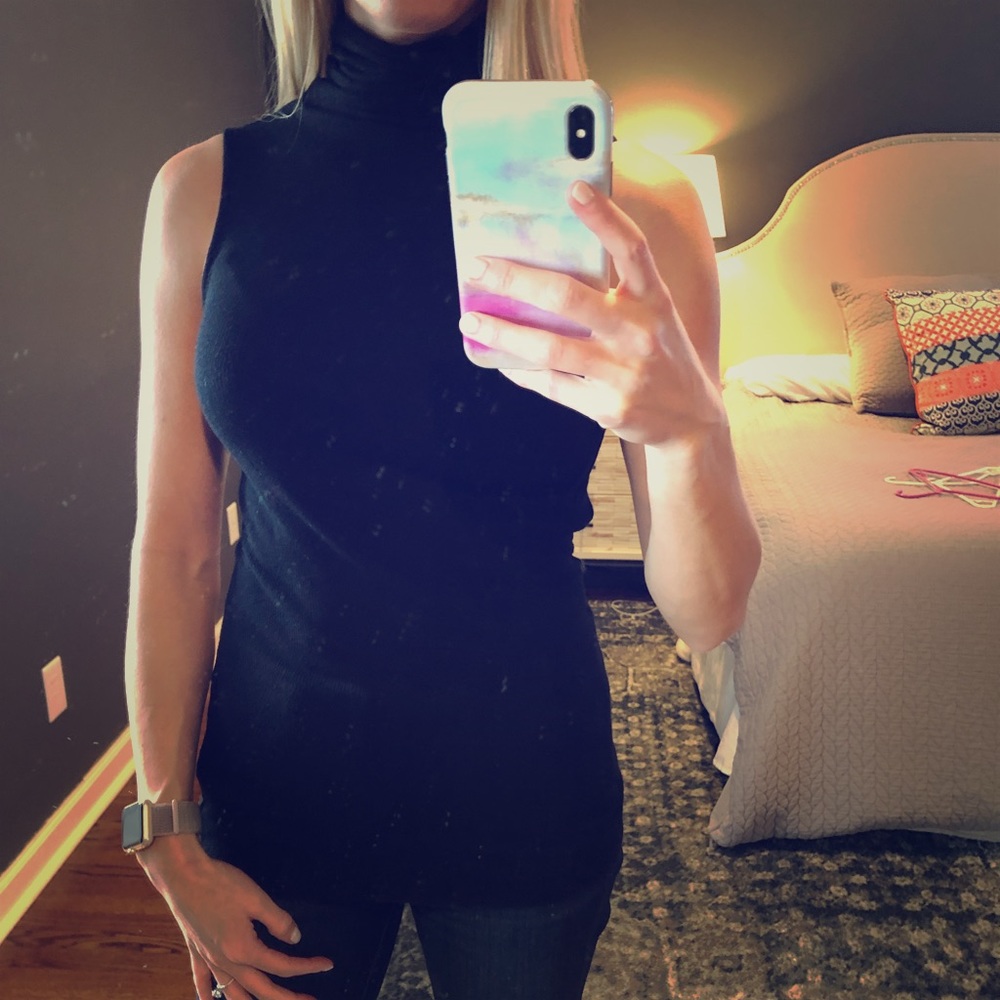 Nordstrom turtleneck tissue tank